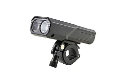 Фонарь передний LS 07181 600lm,2светодиода,6режимов,Li-Polyаккум,USB,пластик,черный